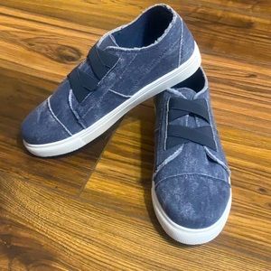 Sold New denim slip on shoes